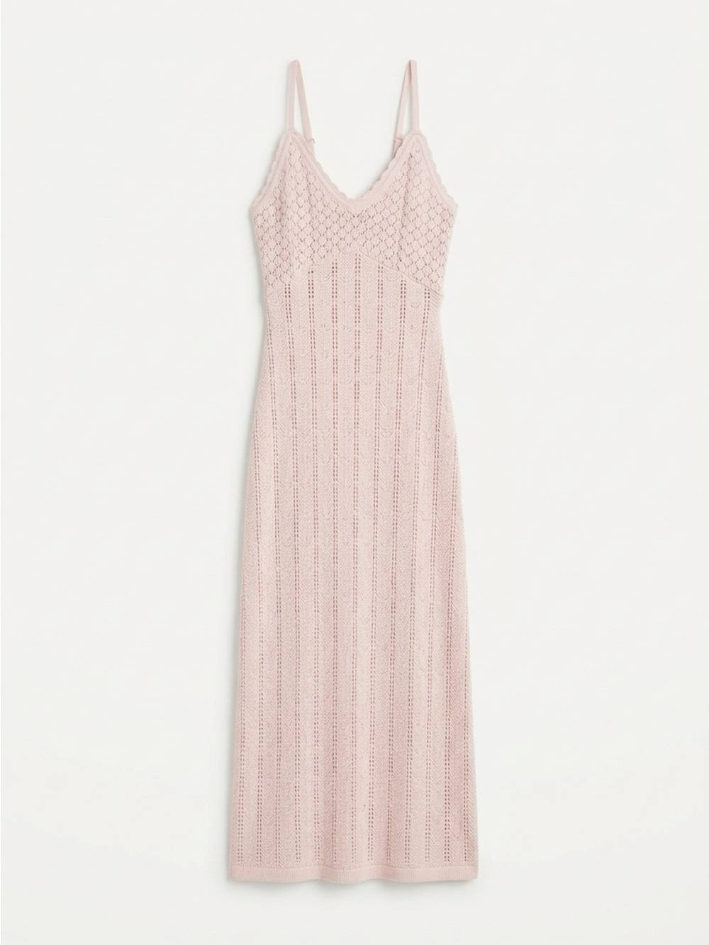 Hollister NWOT XS Pink Knit Maxi Dress